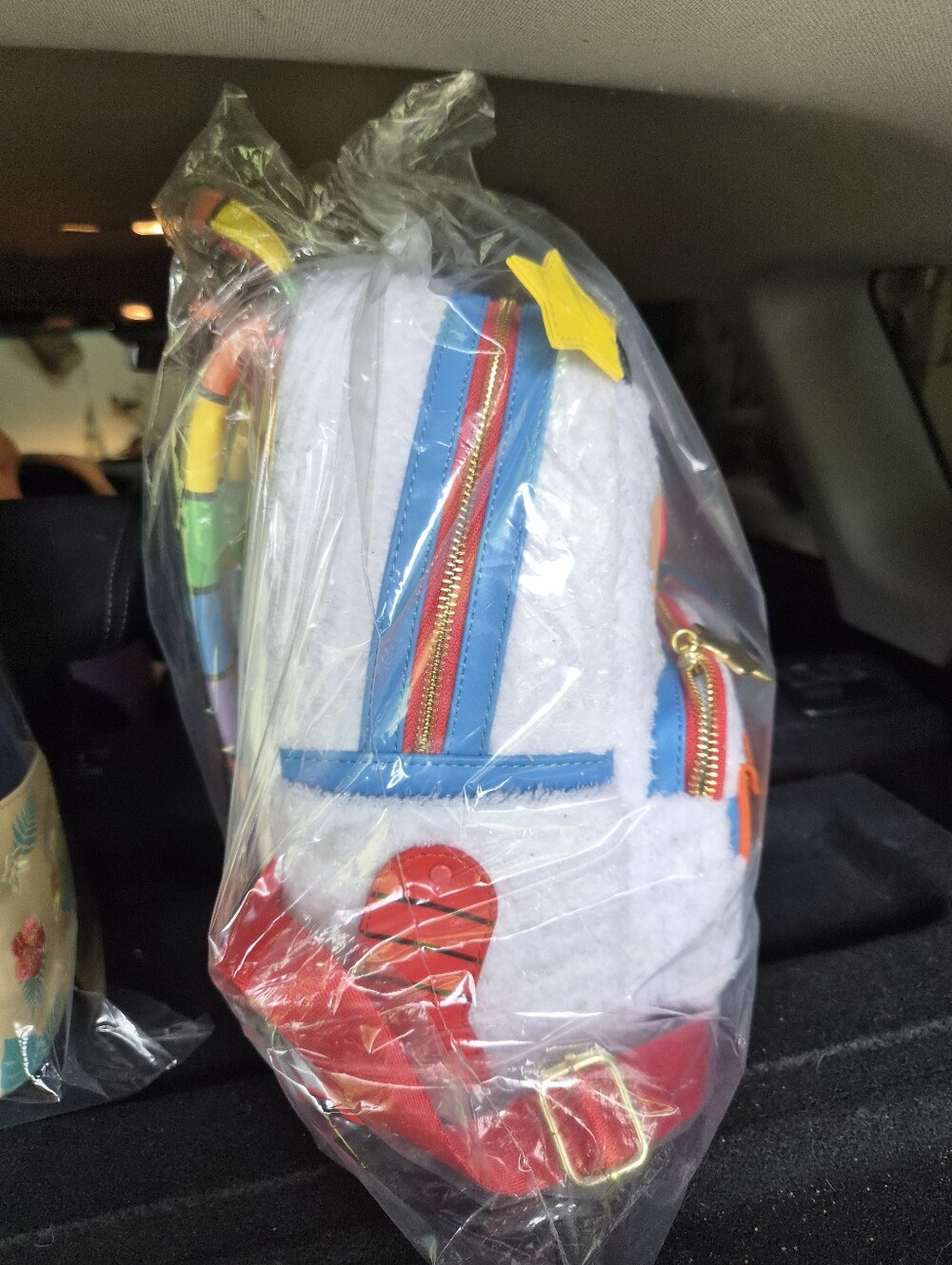 Loungefly Rainbow Brite Light Up Mini Backpack - Picture 5 of 5